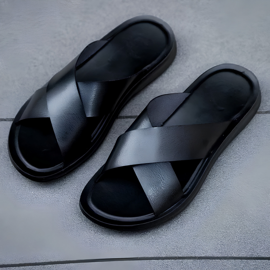 Italiaanse leren muiltjes voor heren
