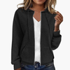 Dames Zip-Up Hoodie met Trekkoordcapuchon