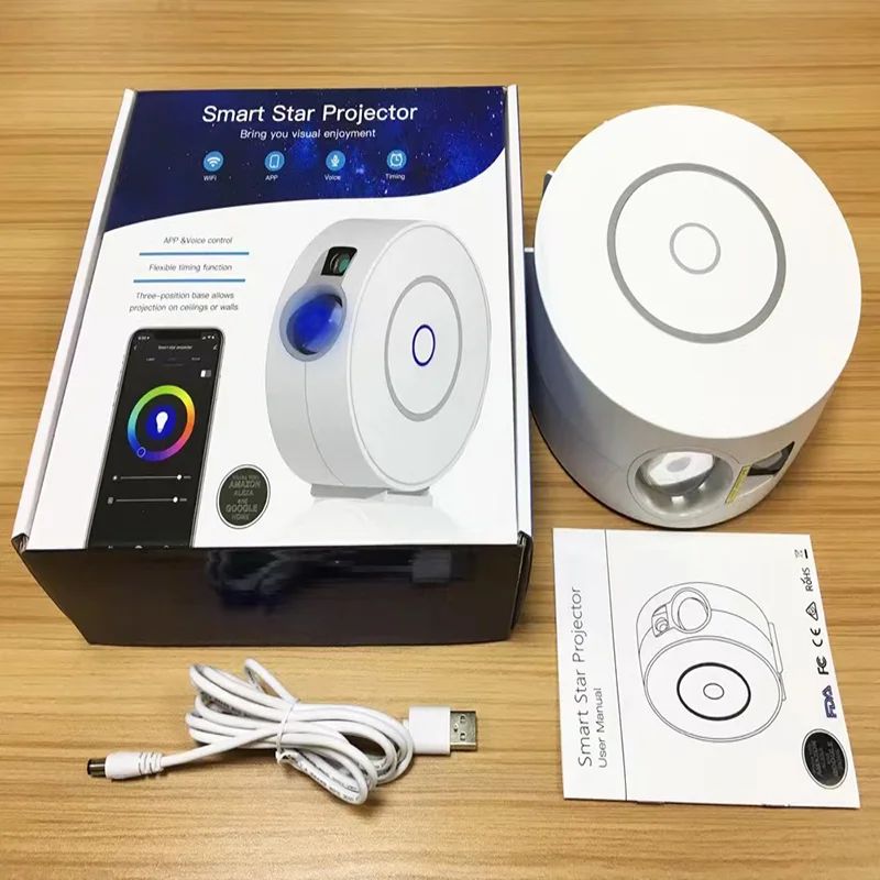 AuroraSmart - Wifi Galaxy Projector met Spraakbesturing en App Controle