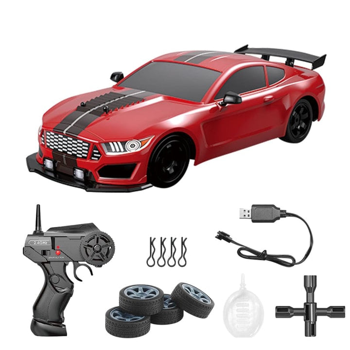 RC Drift Auto met Vierwielaandrijving – Actie op Hoge Snelheid