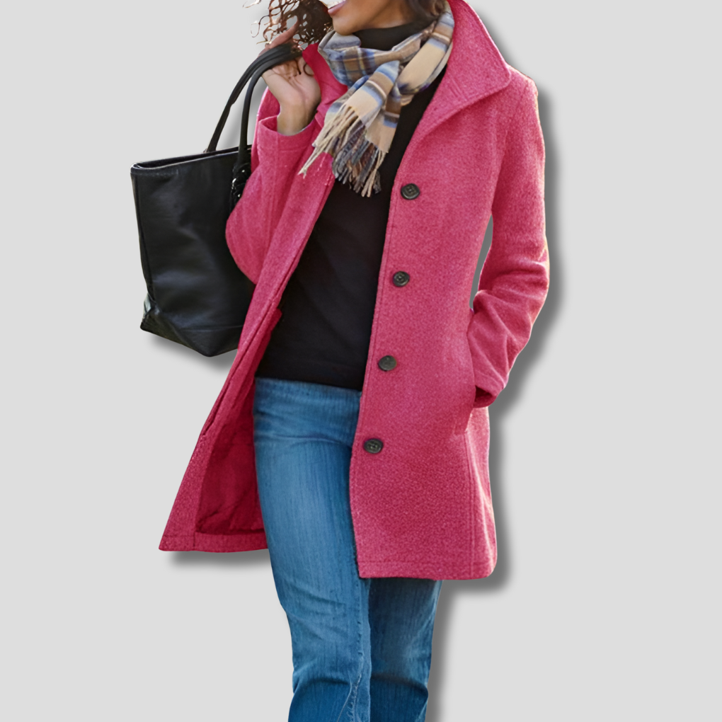 Stijlvolle Dames Jas Voor De Herfst & Winter - Anouk