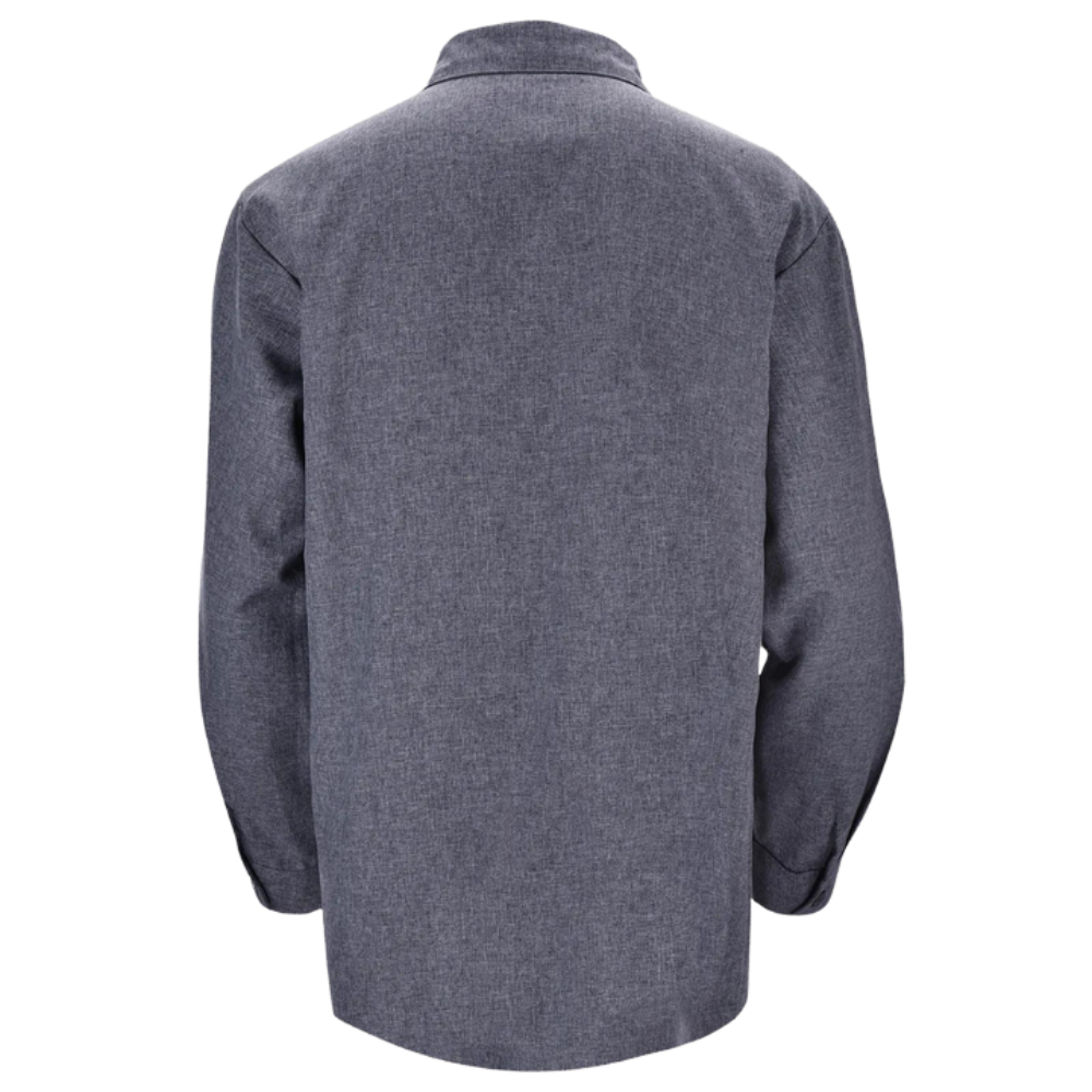 Elias – Ademend Katoen-Linnen Overhemd met Lange Mouwen