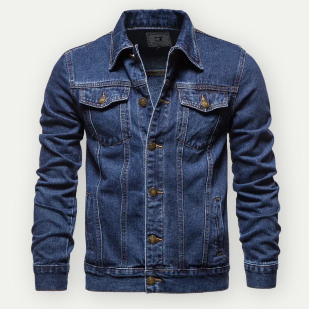 Heren denim truckerjack