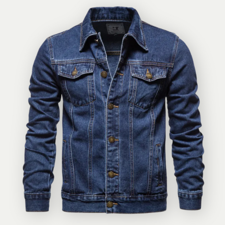 Heren denim truckerjack