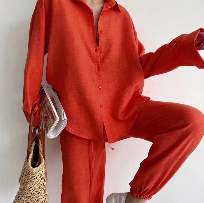 Ava – Casual Chic Twee-delig Pak Dames