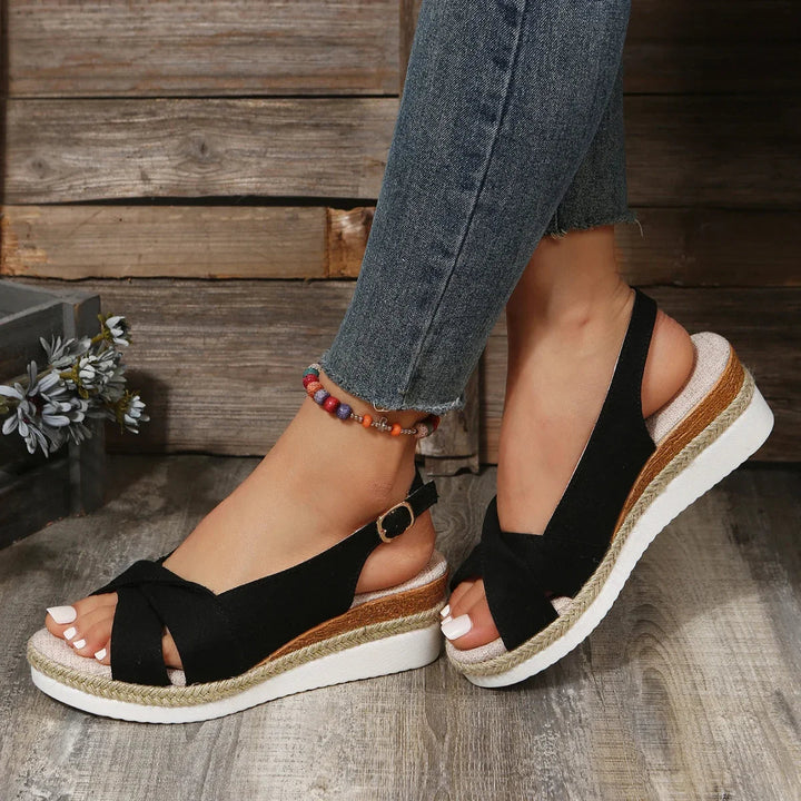 Juliette – Sandalen met Sleehak Voor Dames