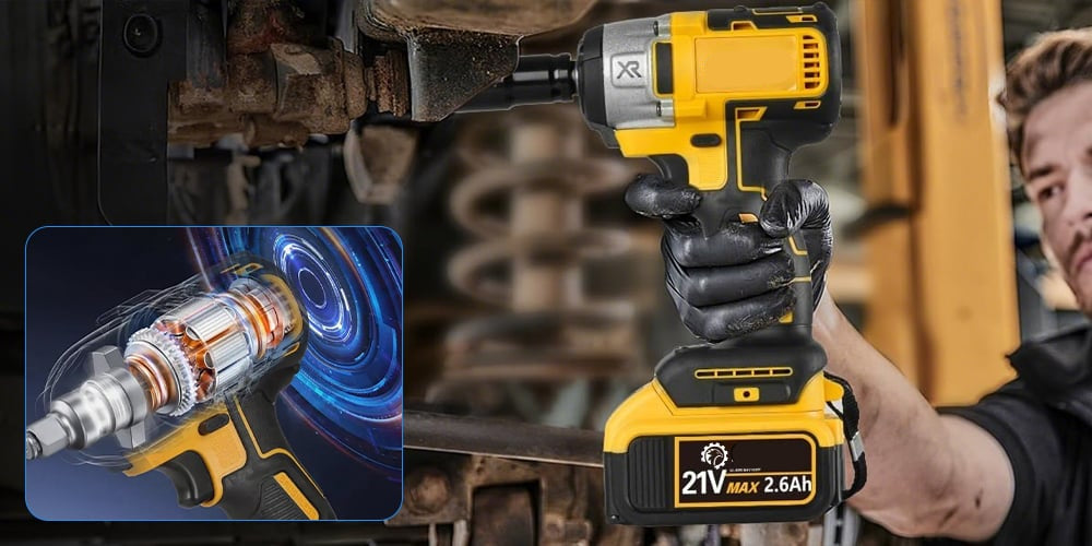 BoltForce – Draadloze Slagschroevendraaier Set