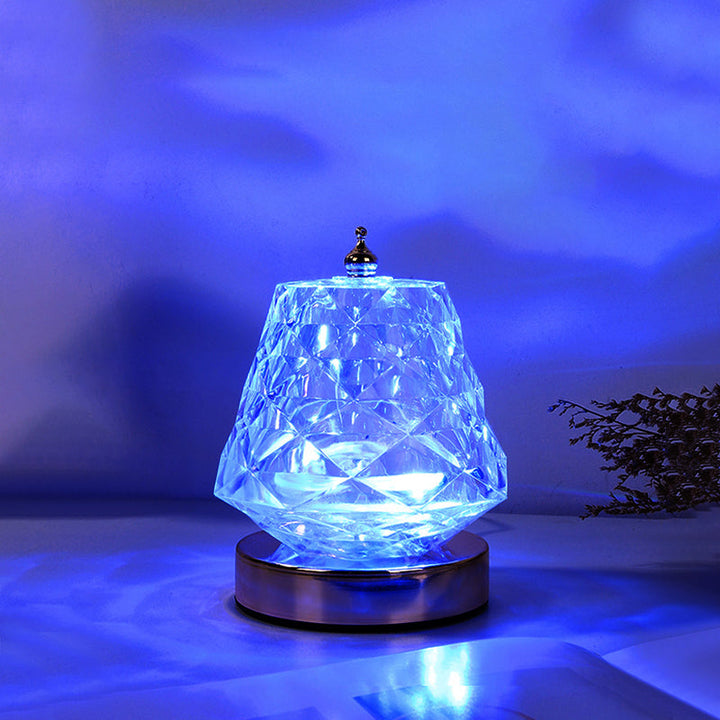 Relax Lamp Met Kleurige Ozeangolven Voor Rust En Sfeer
