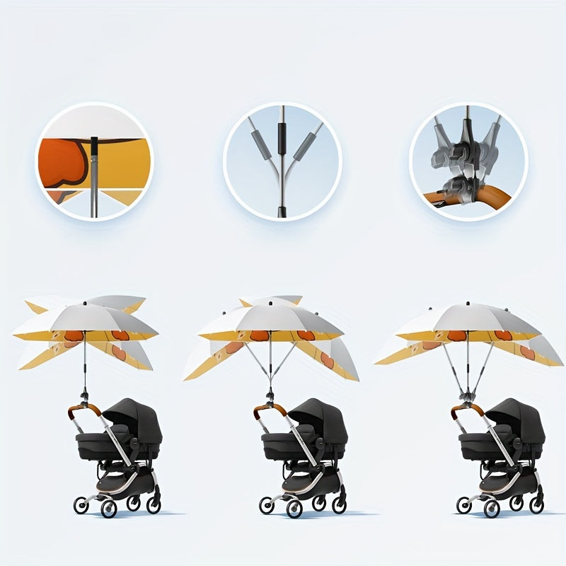 SafeShade Trolleyparaplu – Stevig en Functioneel