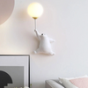 Wandlamp met ballonbeer