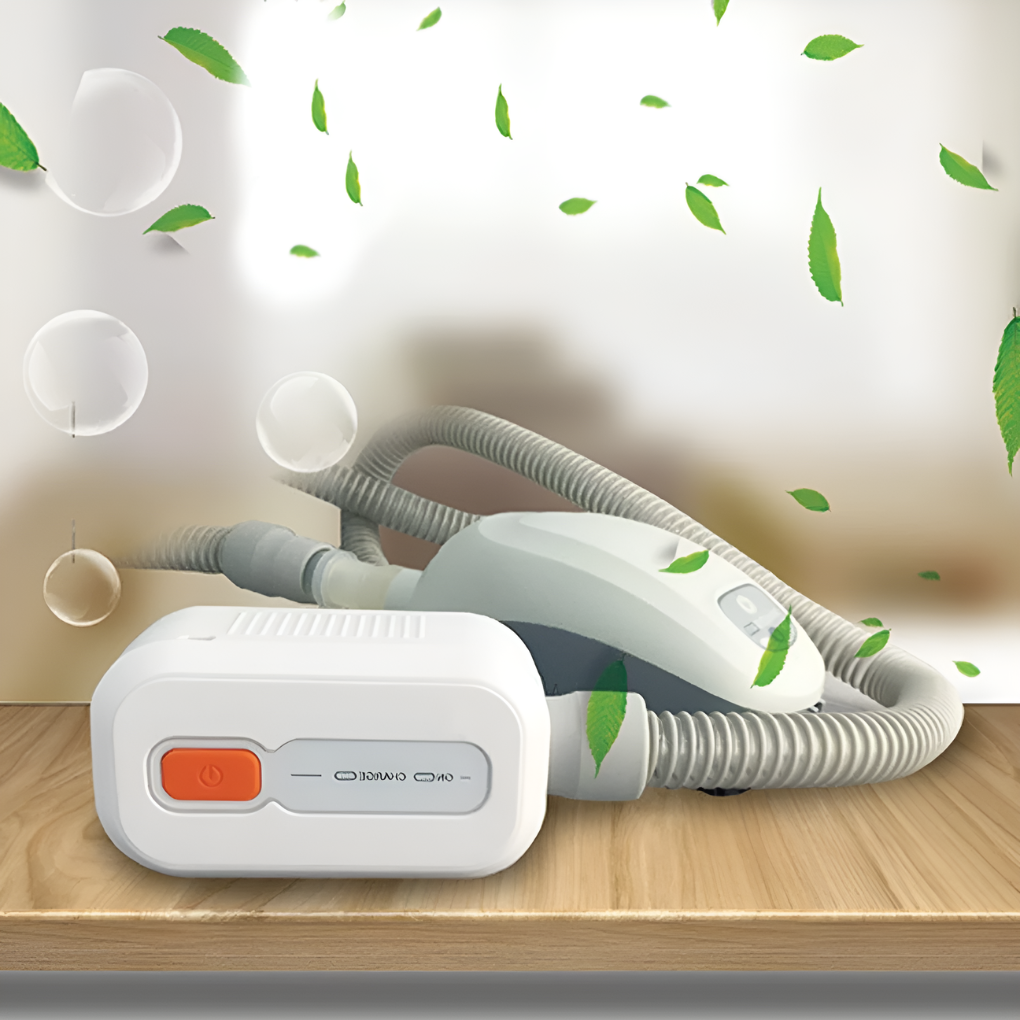 Draagbare CPAP-reiniger en ontsmettingsmiddel