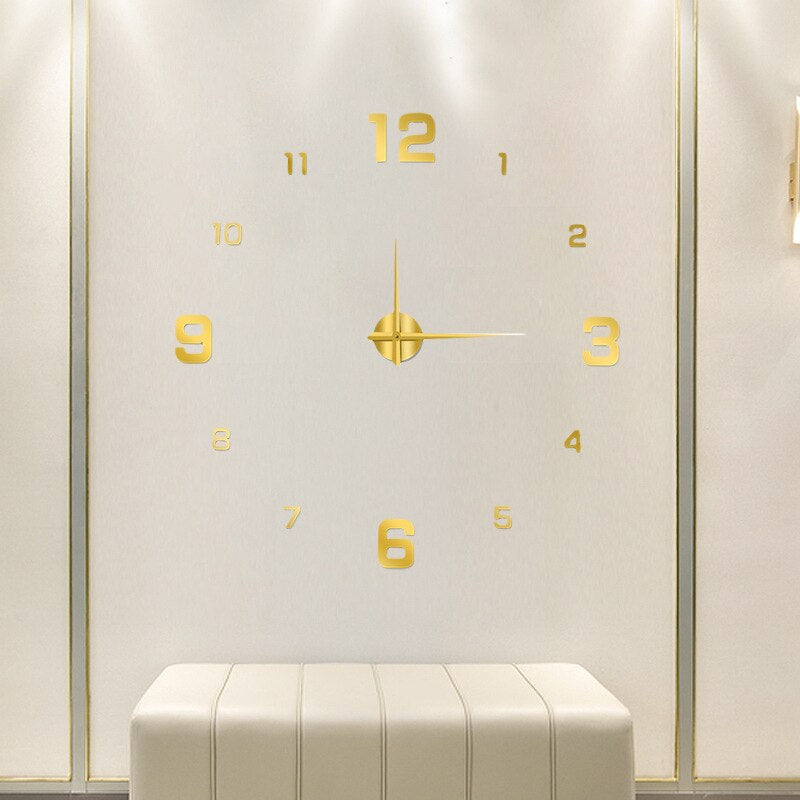 Grote Moderne Wandklok