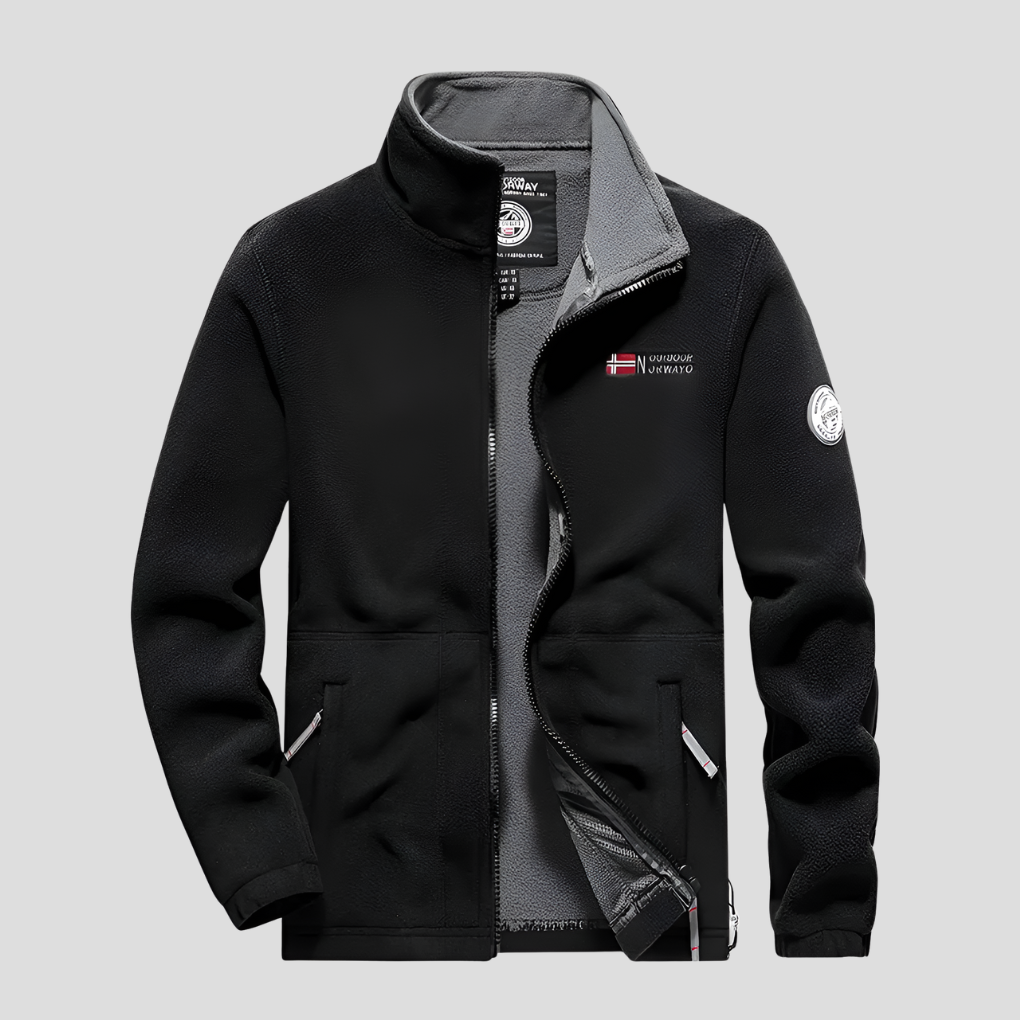 Casual outdoor fleece voor heren