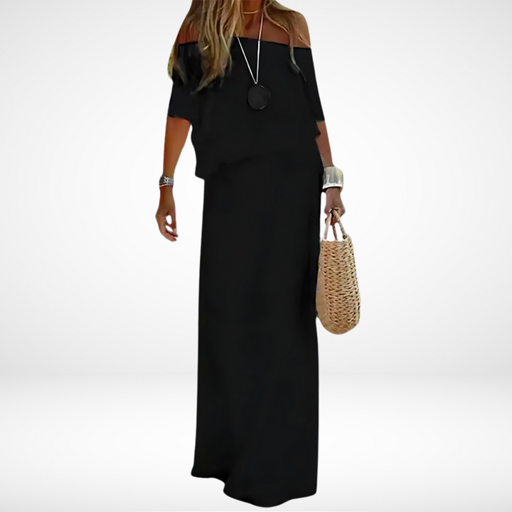 BohoBreeze – Elegante Witte Maxi Strandjurk