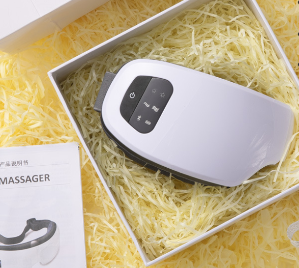Oogmassage-apparaat met warmte, luchtdruk en bluetooth-muziek