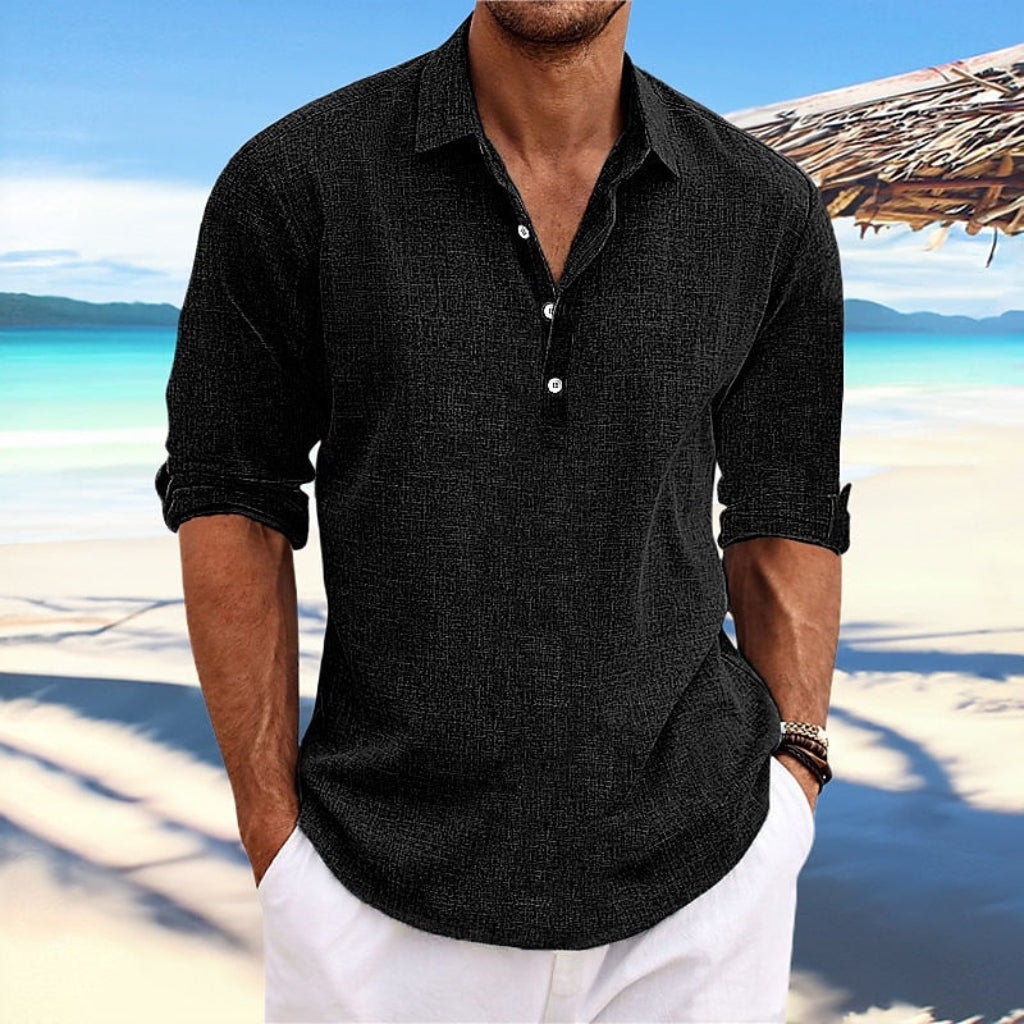 Sweat-absorbent Wrinkle-free Casual Short-sleeve