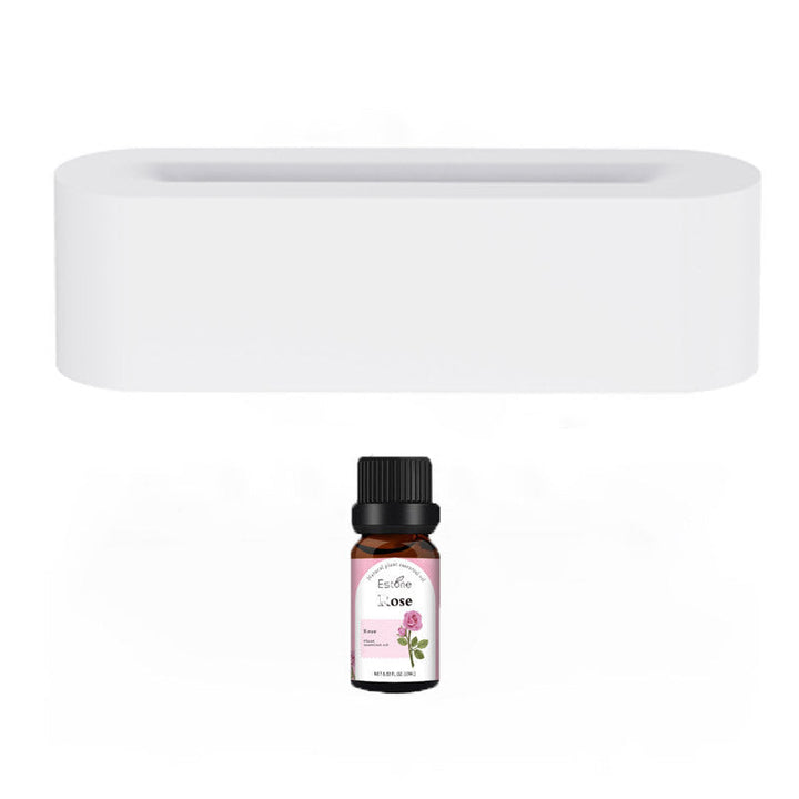 Vlam aroma diffuser met 7 kleuren, ook met geurolie erbij