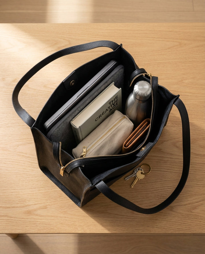 De Carlow leren tas