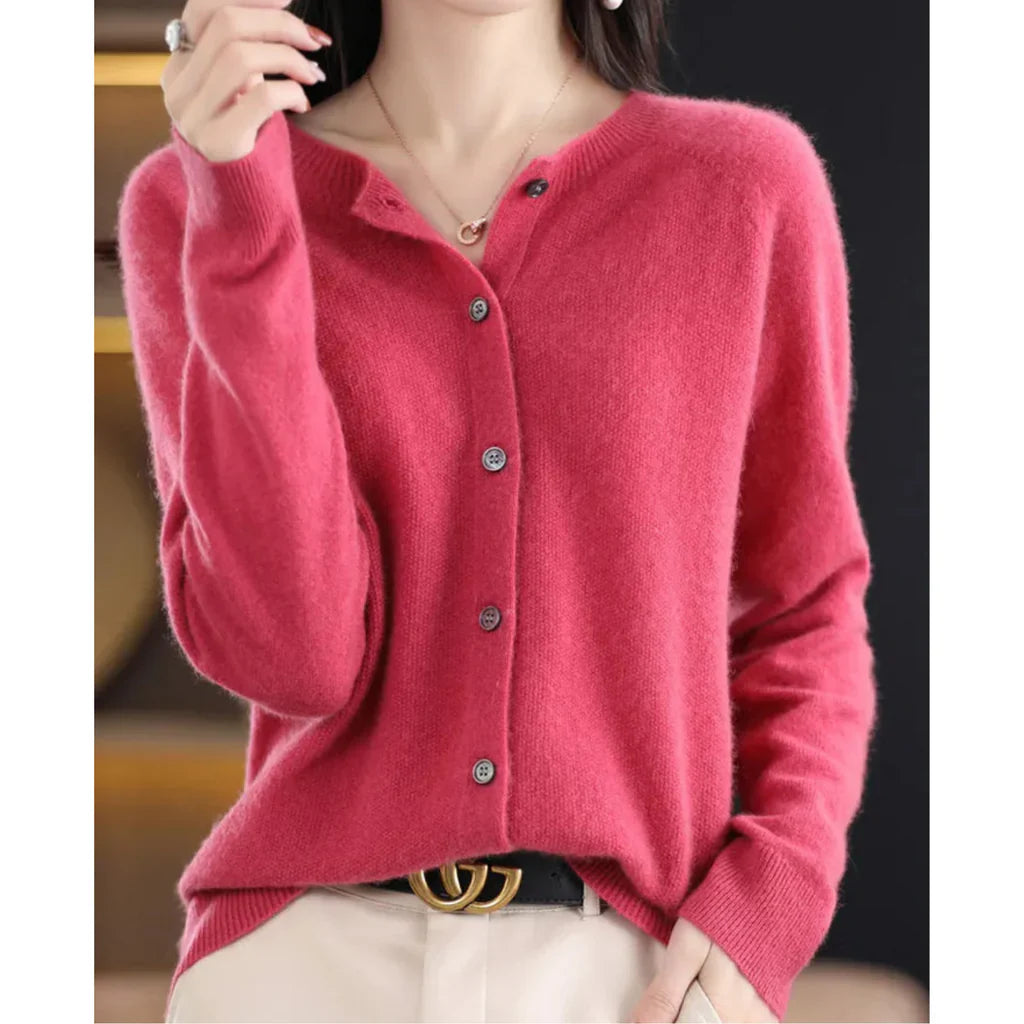 Sanna – Wol Cardigan Dames
