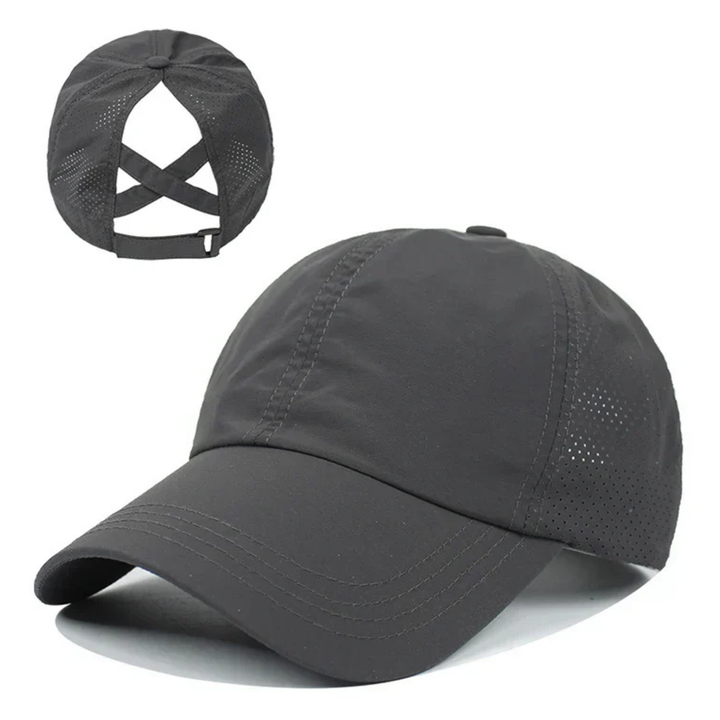 Ademende unisex mesh sport baseballpet met verstelbare pasvorm