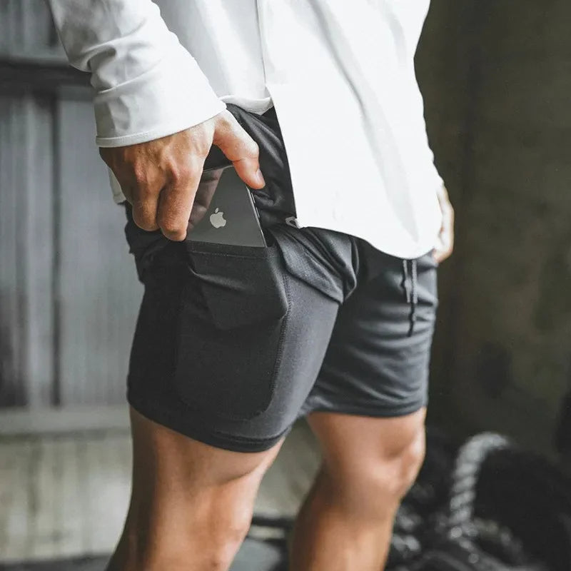DraftFlex – 2-in-1 Sportshort voor Mannen