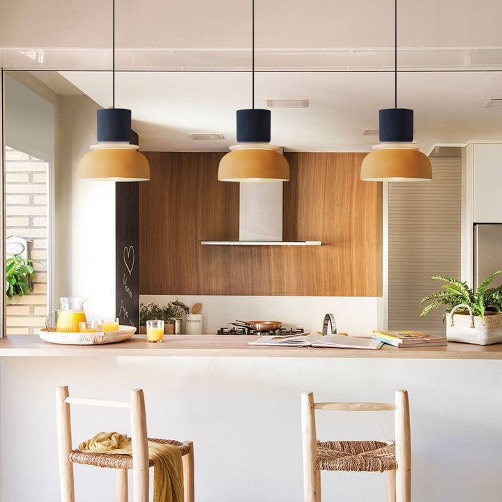 Lucie Nordic Color Block Hanglamp