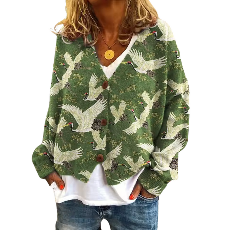 Loose Fit Cardigan Dames