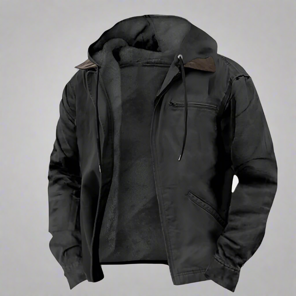 Klassieke capuchonjas voor heren