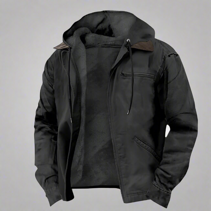 Klassieke capuchonjas voor heren