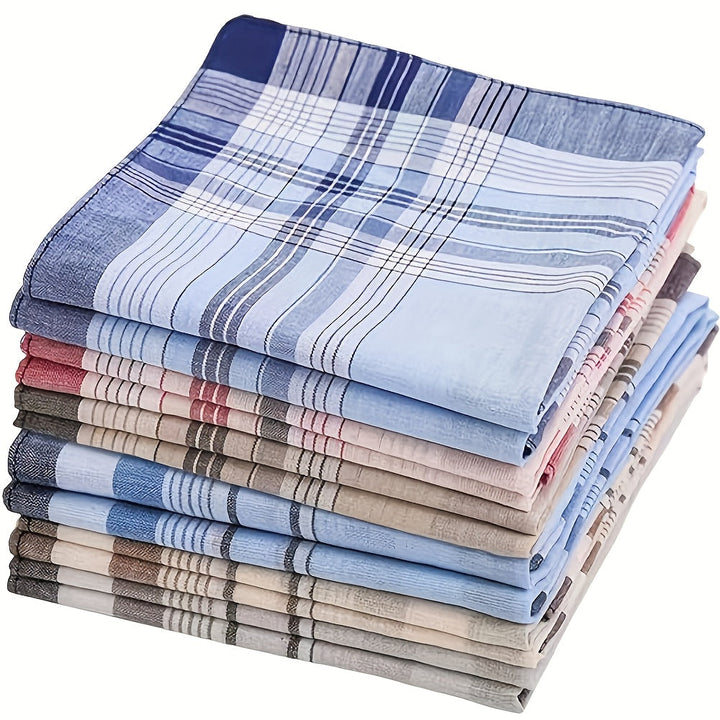 Set Elegante Katoenen Zakdoeken – Licht en Comfortabel