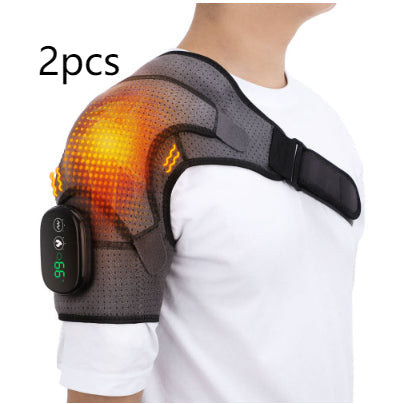 Oplaadbare verwarmde schouderband met timer, ook voor knie en elleboog