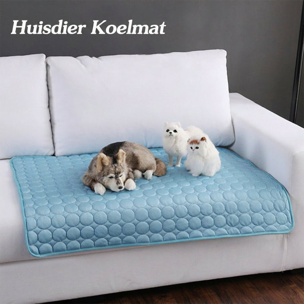 Pet Dog Cat Ice Silk Cold Nest Pad For Cooling In Summer
