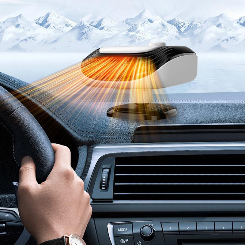 Compacte autokachel met 360° draaibaar en snelle warmte