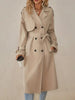 Premium Lange trenchcoat Dames Jas Met Knopen - Joelle