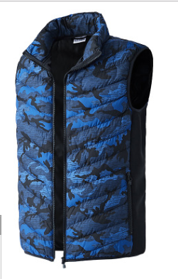 Verwarmd bodywarmer voor dames en heren, ook in camouflage