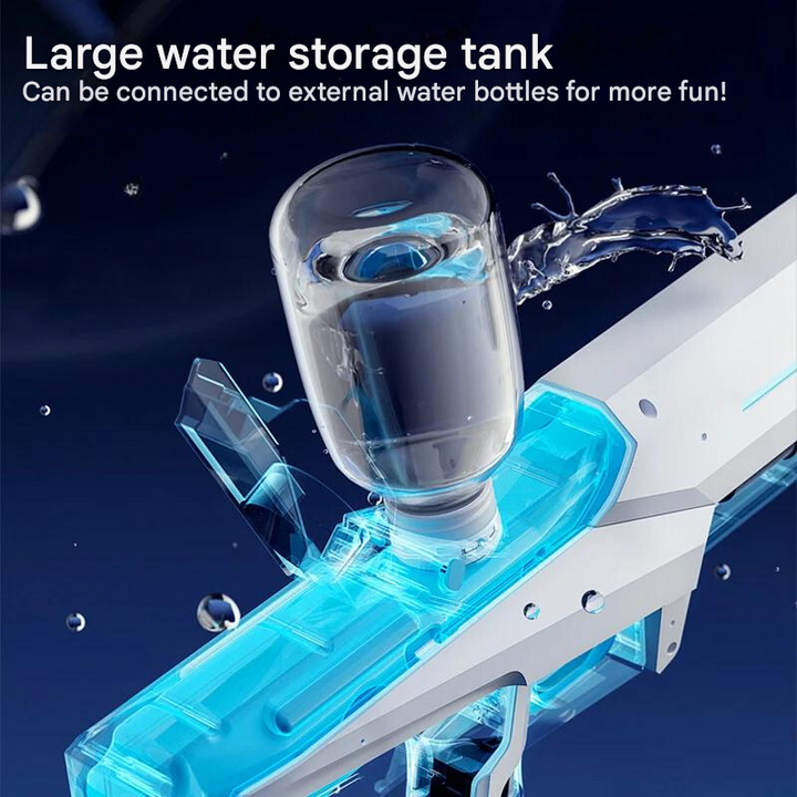 Automatisch Waterpistool met 1L Tank en Bereik van 10m – Puur Zomerplezier