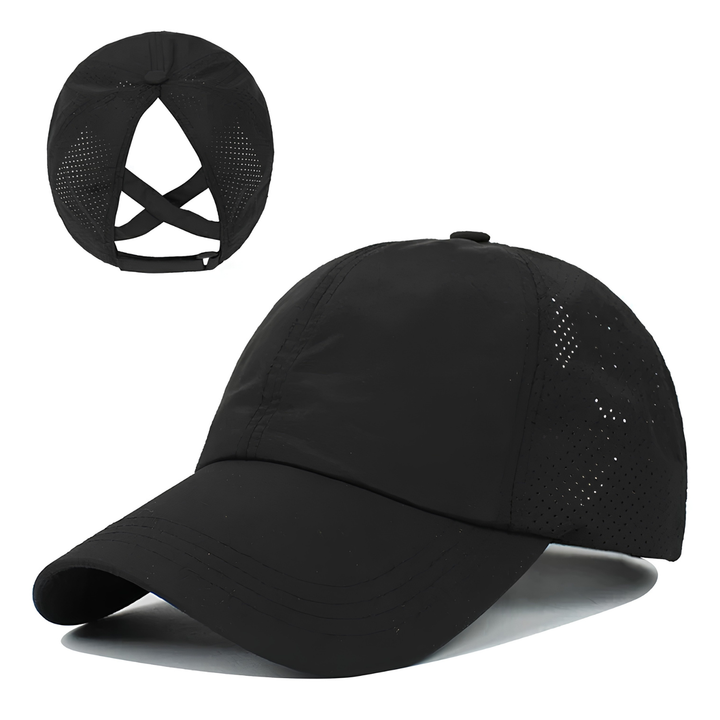 Ademende unisex mesh sport baseballpet met verstelbare pasvorm
