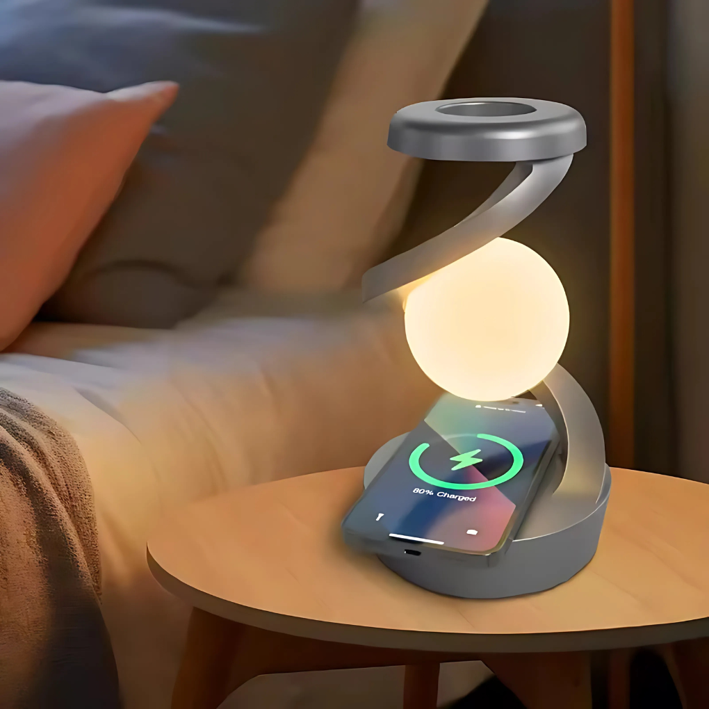 Moderne, warme accent spiraalvormige bureaulamp