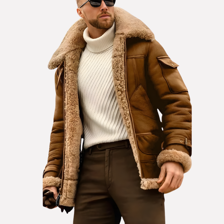 Heren Aviator Jacket