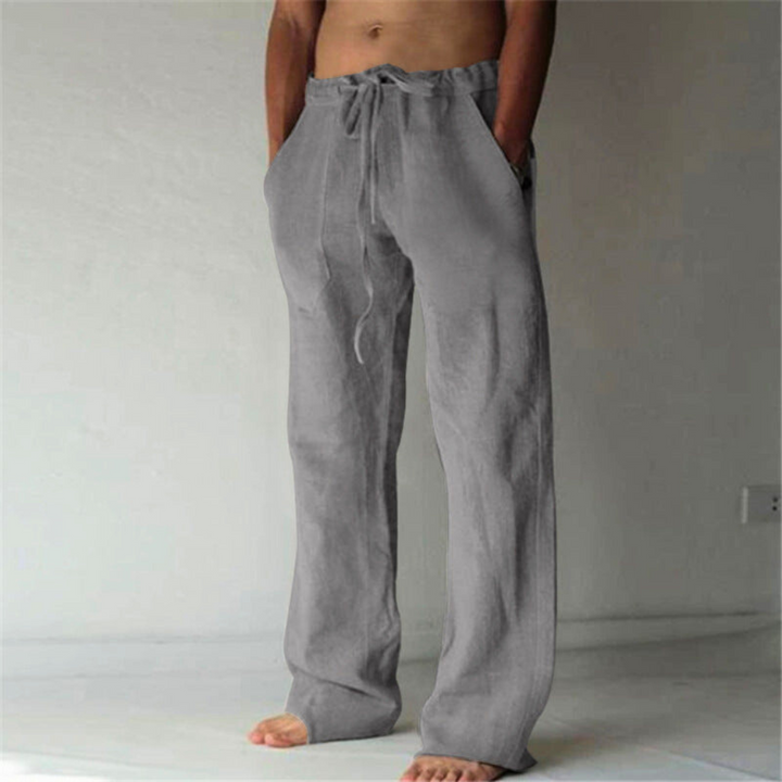 Comfortabele casual kleding met hoge taille en trekkoord