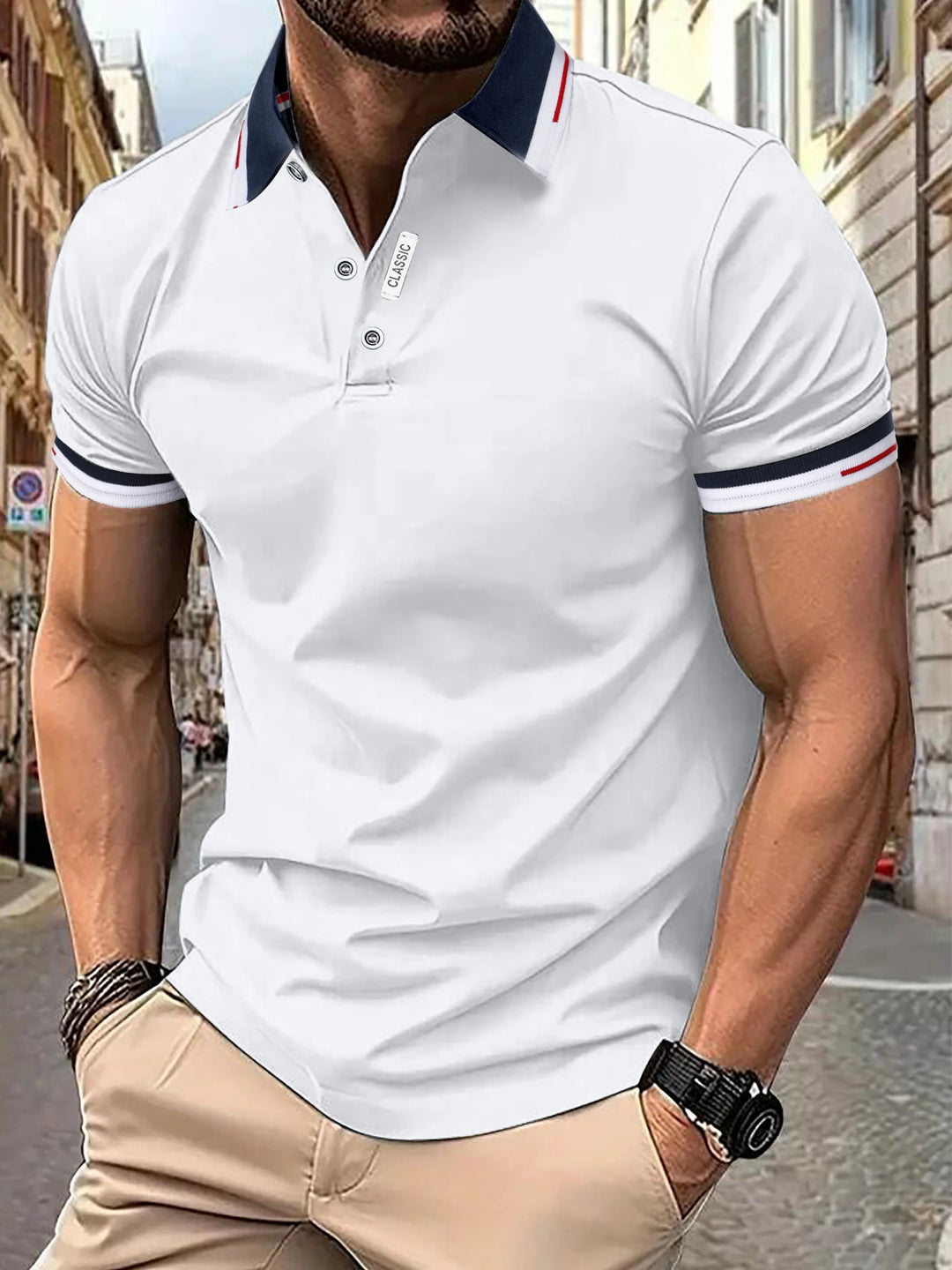 Casual Polo Shirt voor Heren