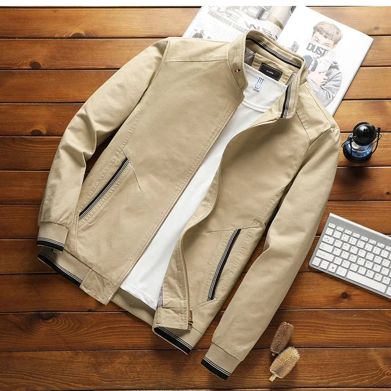 Stijlvolle Katoenen Bomberjack voor Heren