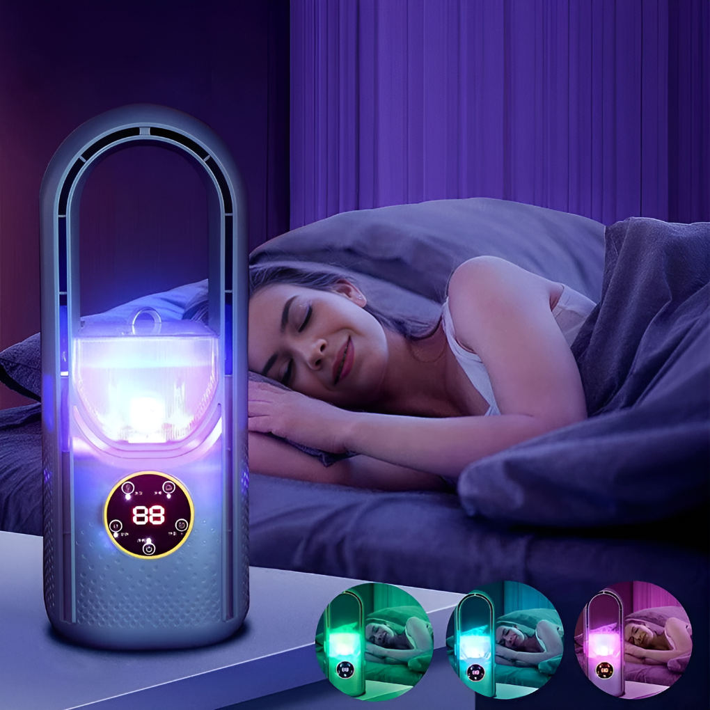 Gratis stille draagbare airconditioner voor thuis en op kantoor