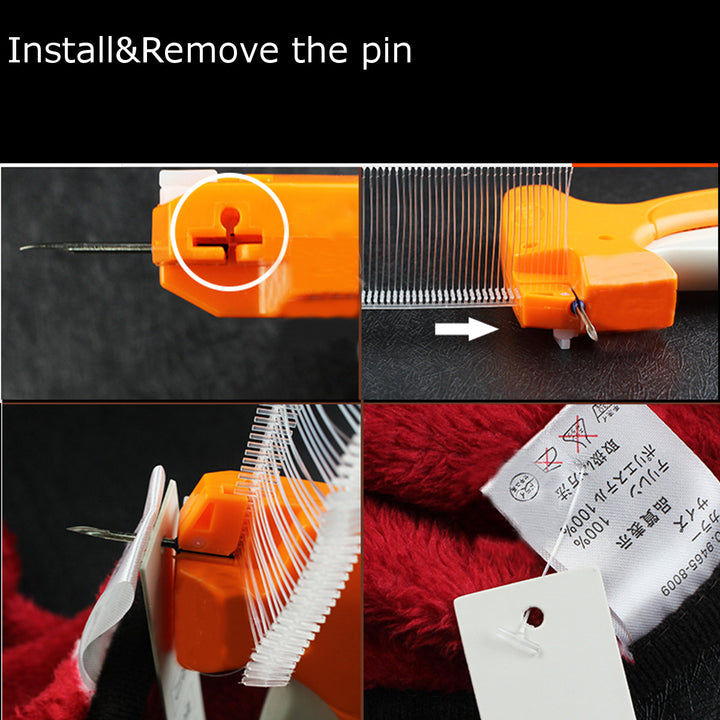 TagMaster Set - Kleding Labeltool met 1000 Weerhaken en 5 Naalden