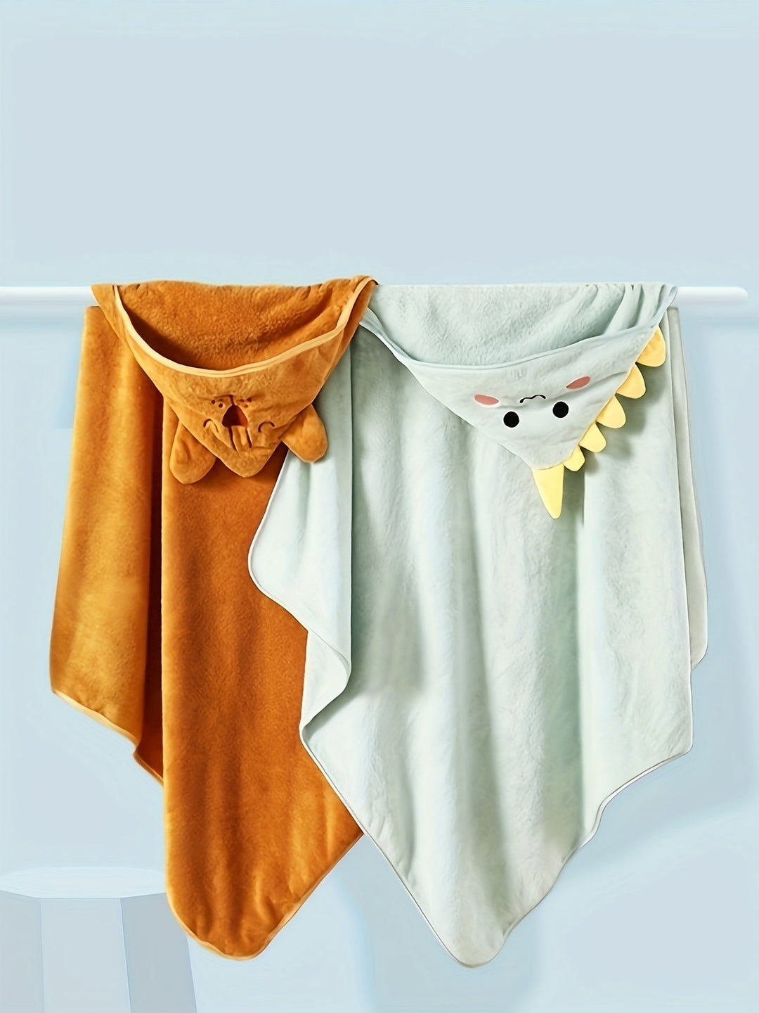 SnuggleSoft Badcape met Capuchon voor Kinderen – Snel Drogend en Extra Zacht