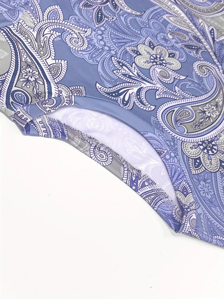 FloralEase – Casual T-Shirt met Bloemenprint voor Dames