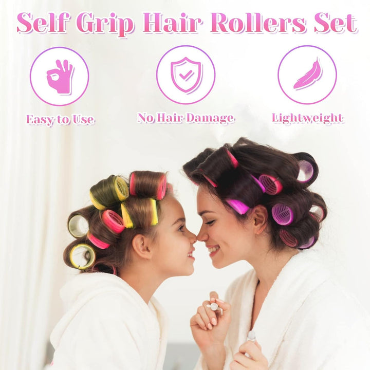Set Zelfklevende Krulspelden – Multicolor Krulspelden