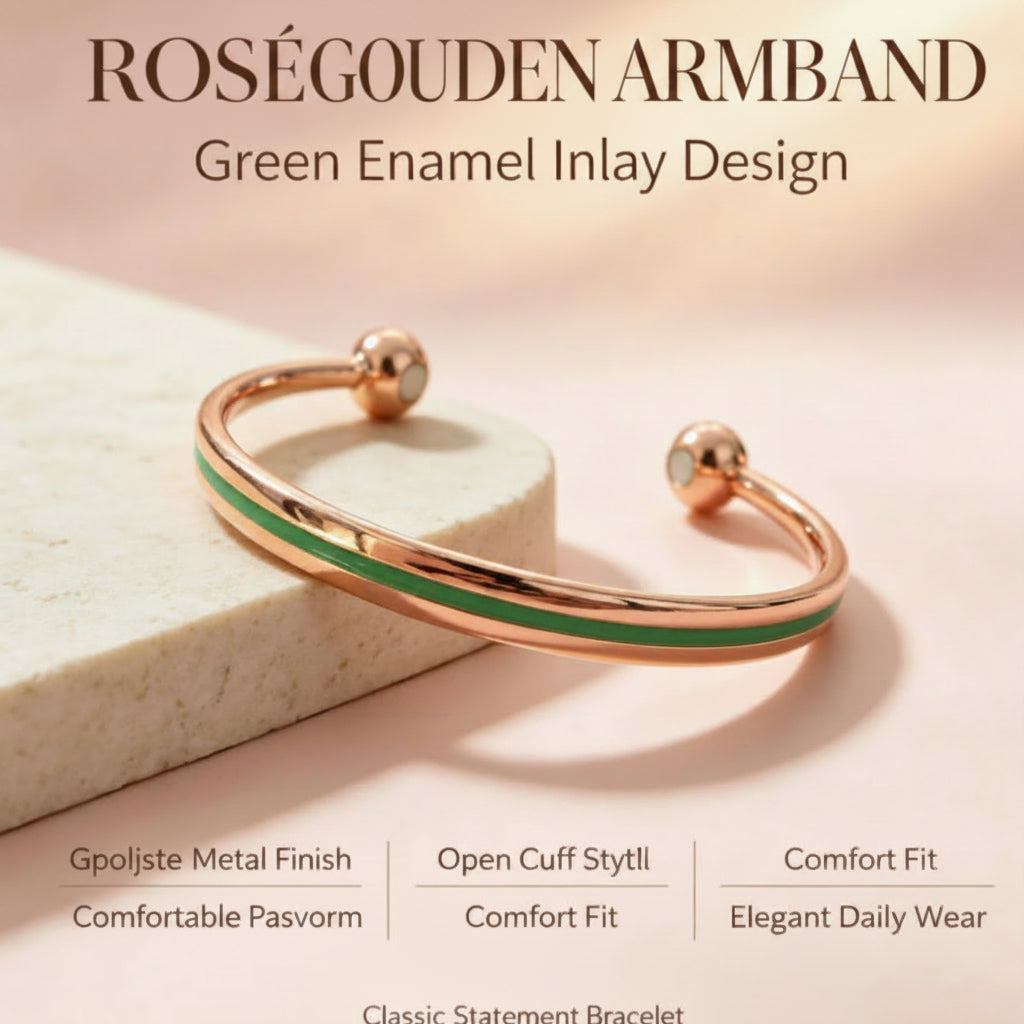 Simple And Elegant Adjustable Bronze-toned Bracelet