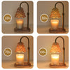 Kaarsenwarmer lamp met timer en dimmer voor geurkaarsen in een pot
