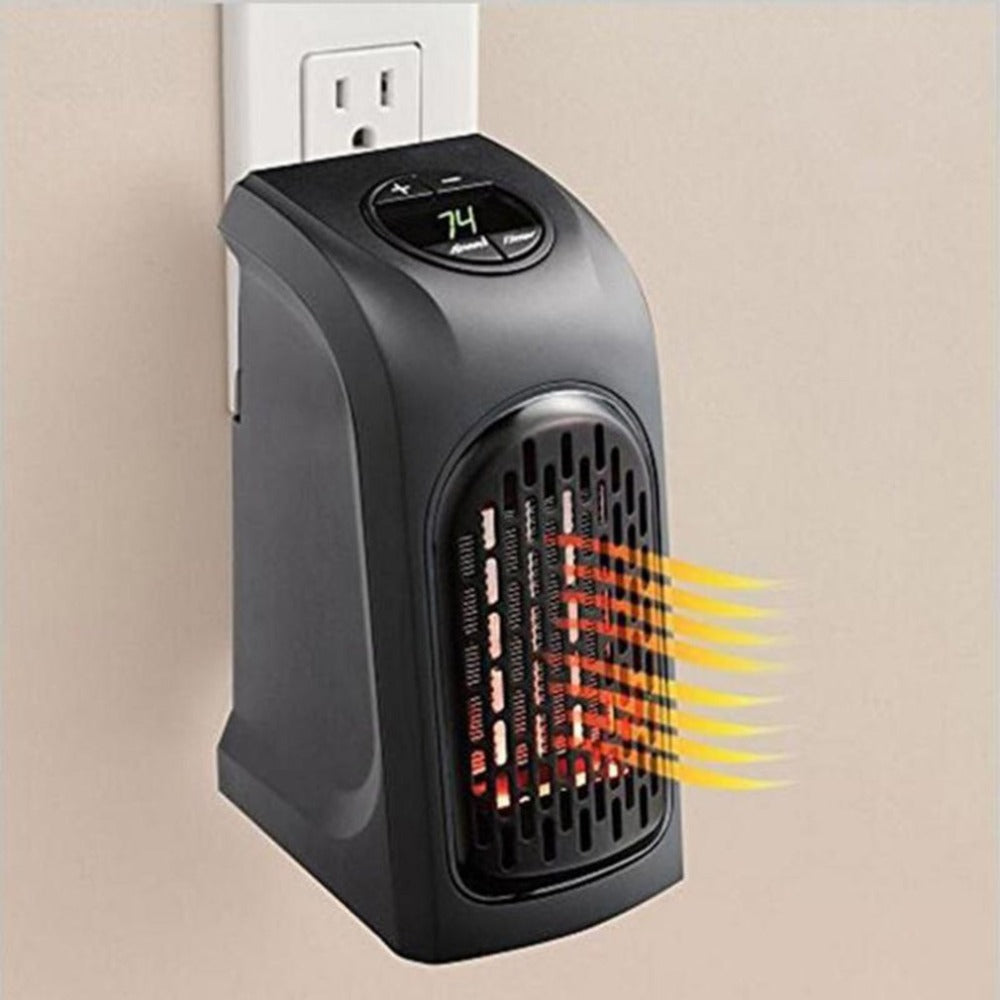 Keramische ventilatorkachel met thermostaat en timer tot 12 uur
